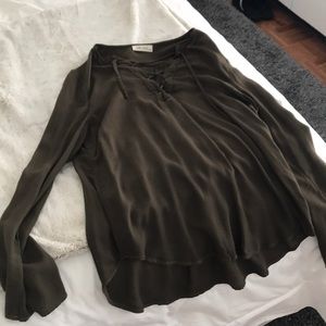 BELLA DAHL TIE UP LONG SLEEVE